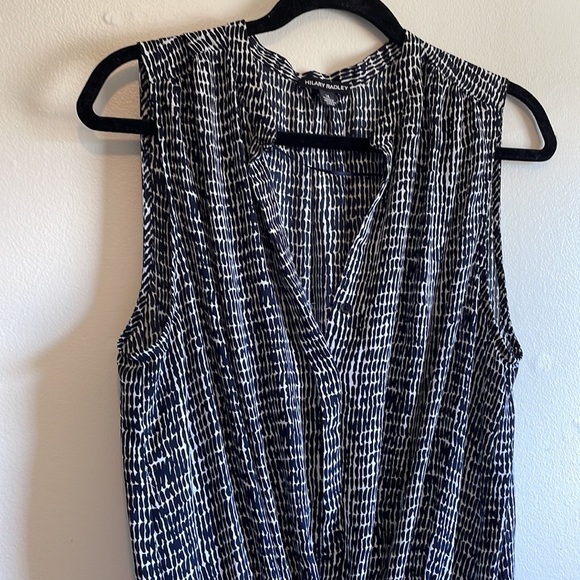 Hilary Radley Sleeveless A-Line Drawstring Summer Sun Dress - Picture 5 of 5